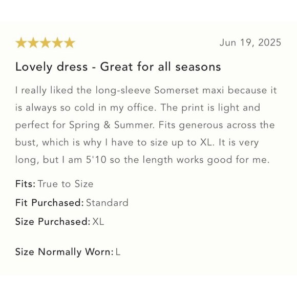 NWT Size S - Loverly Grey x Anthropologie: The Somerset Maxi Dress (NWT US$ 178) - Picture 7 of 16